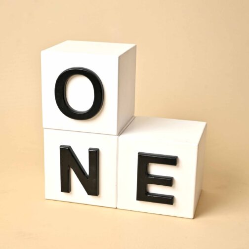 ONE BOX-Baby Photoshoot Prop for Number 1 Box 